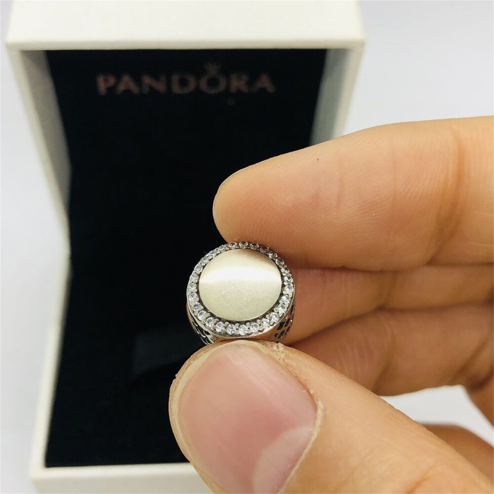 ✨🔥Pandora Chicago I Have Irish Roots Ih four-leaf clover Exclusive Charm - Picture 6 of 6